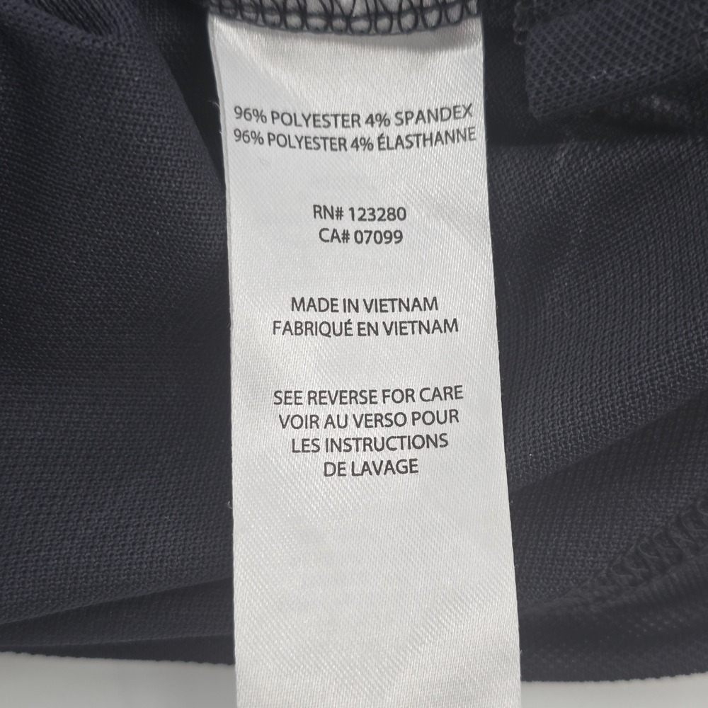 TravisMathew Polo Shirt Men XL Charcoal Grey GSK Logo Performance Golf - Picture 13 of 15